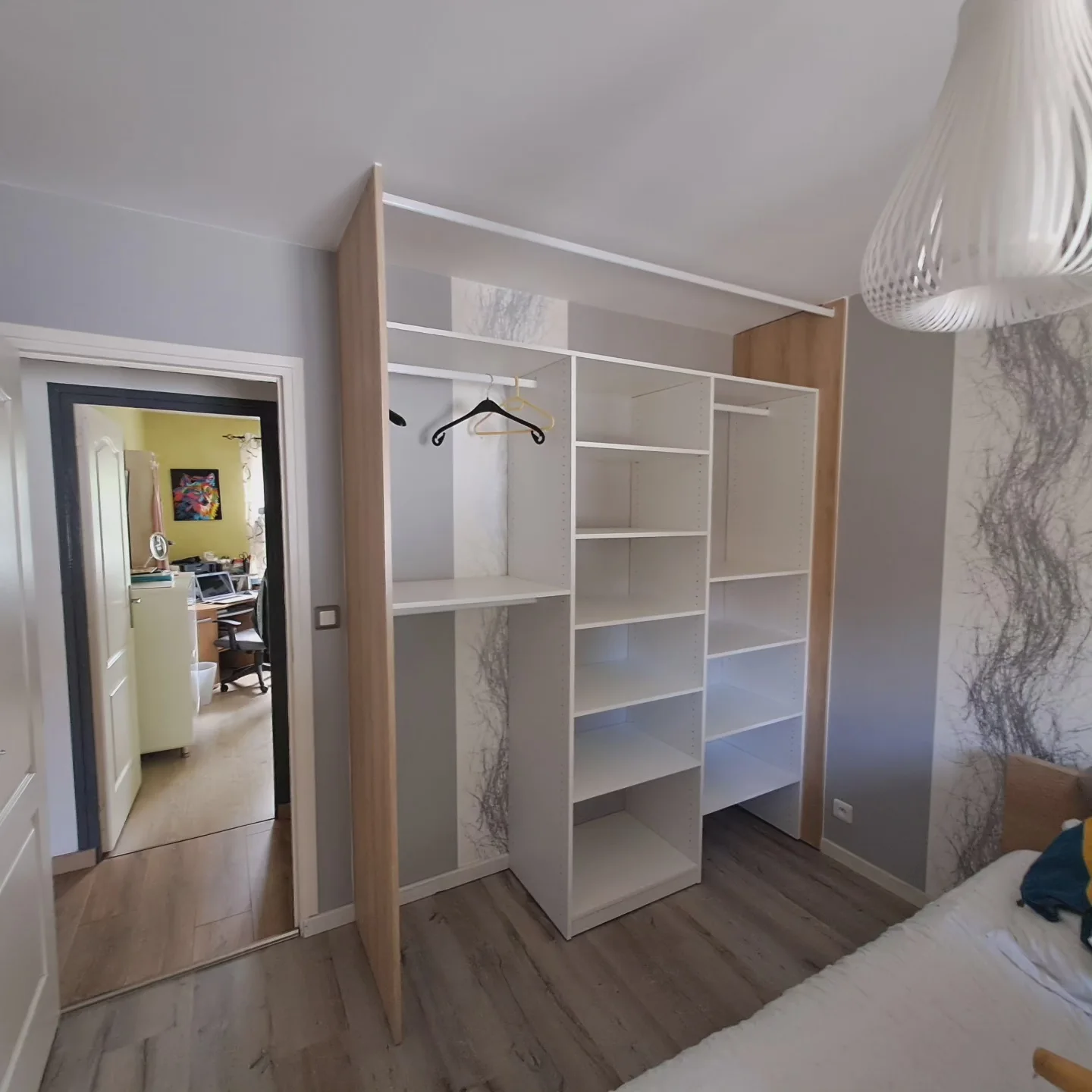 Photographie de la réalisation : Dressing sur mesure.