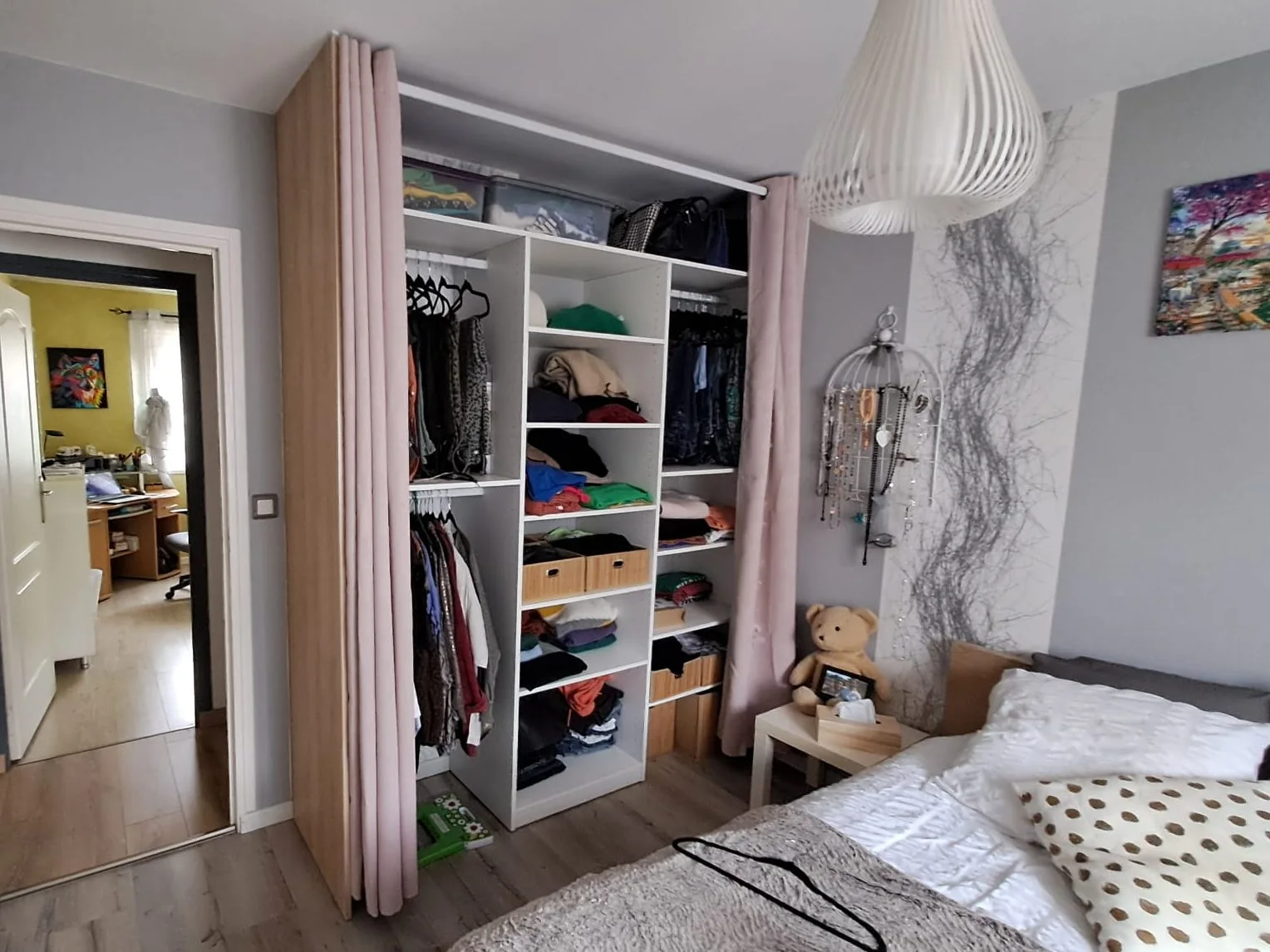 Photographie de la réalisation : Dressing sur mesure.